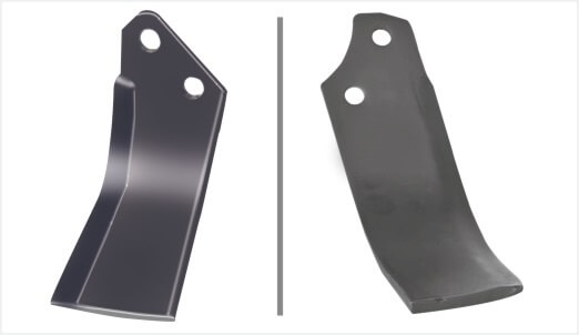 Available with L&C type boron steel blades
