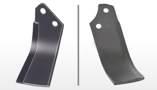 Available with L&C type boron steel blades