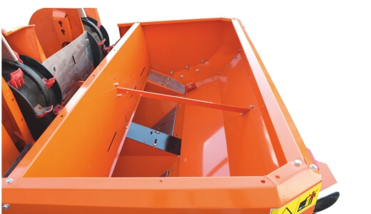 Heavy duty hopper with 500 kg. capacity