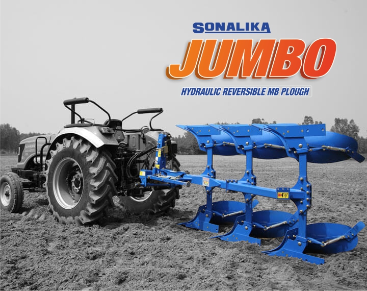 Jumbo Hydraulic Reversible MB Plough