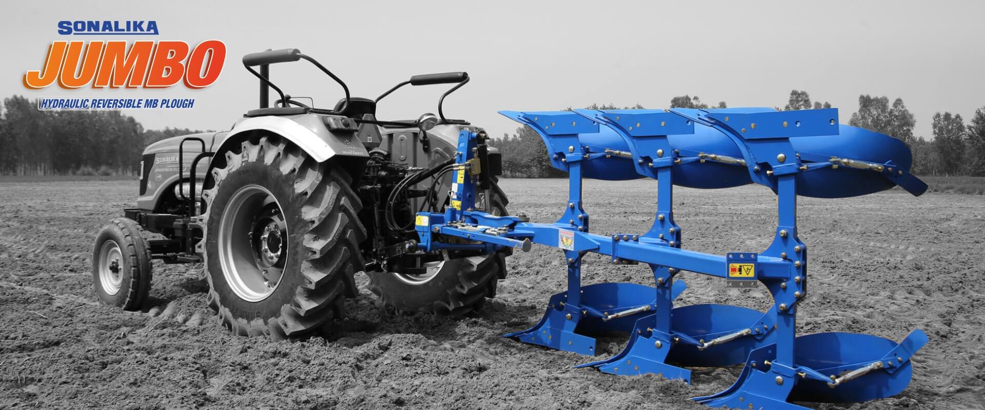 Jumbo Hydraulic Reversible MB Plough